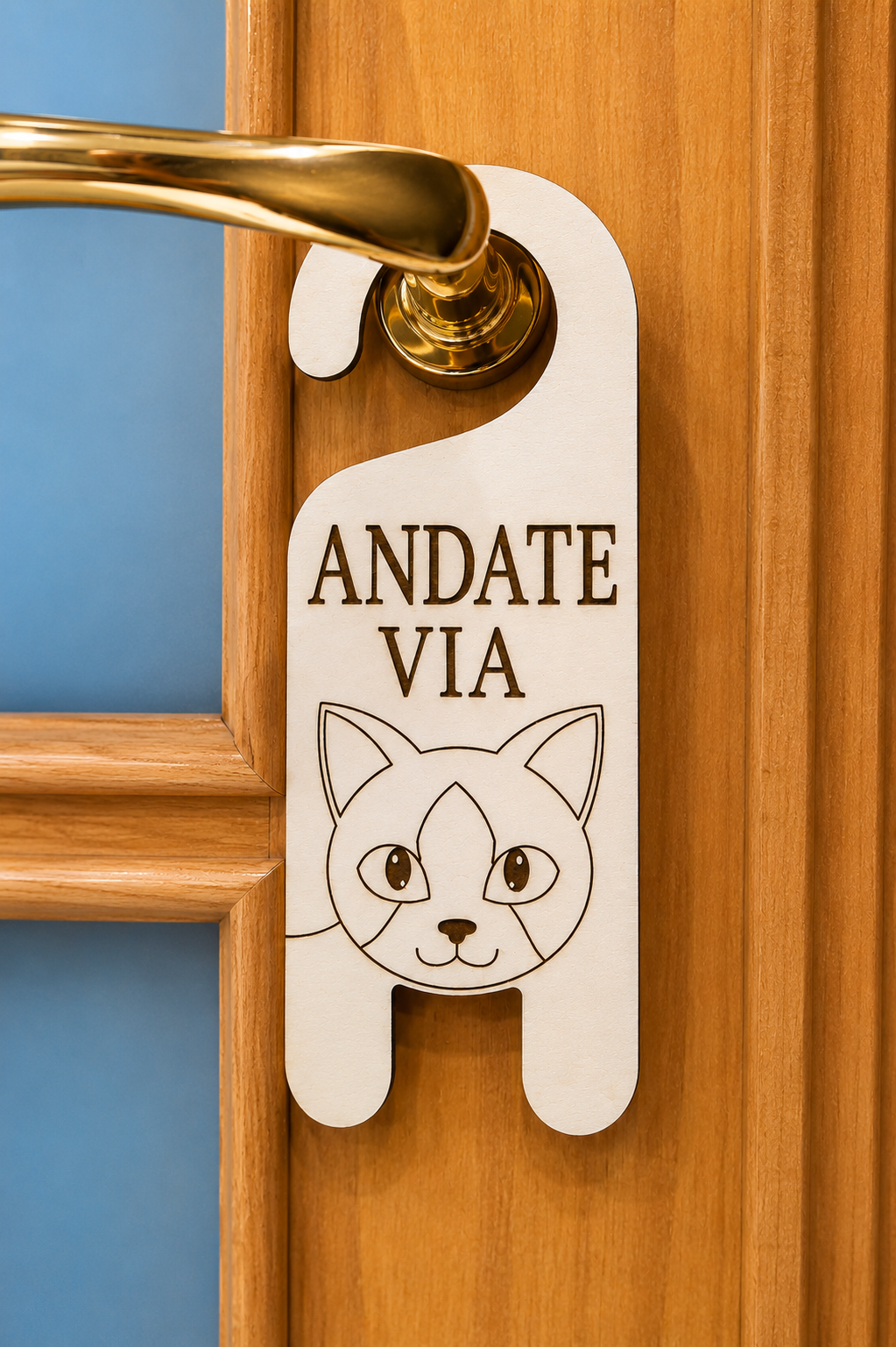 Targhetta - Andate via
