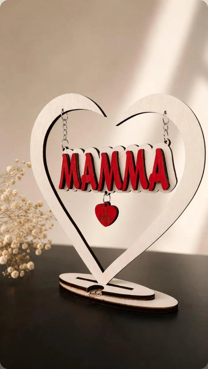 Cuore Mamma altalena