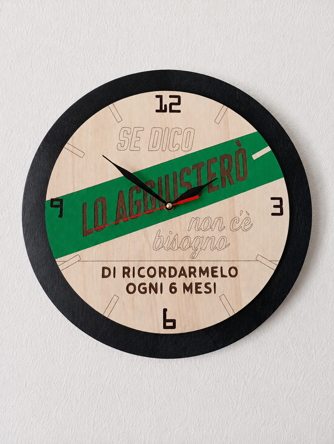 Orologio da parete Promemoria